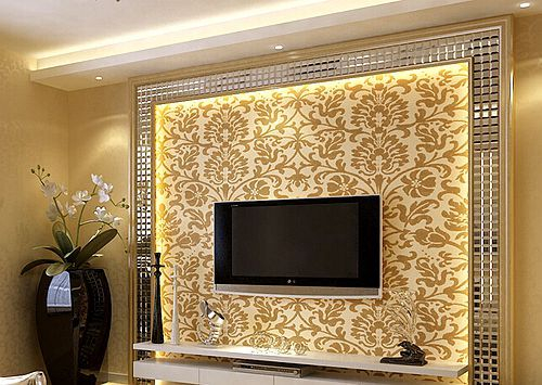 大户型客厅交换空间设计 8款电视背景墙设计