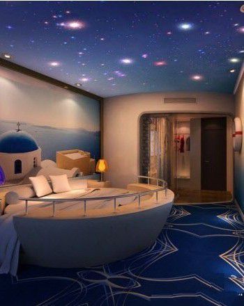 星空主题卧室装修设计效果图