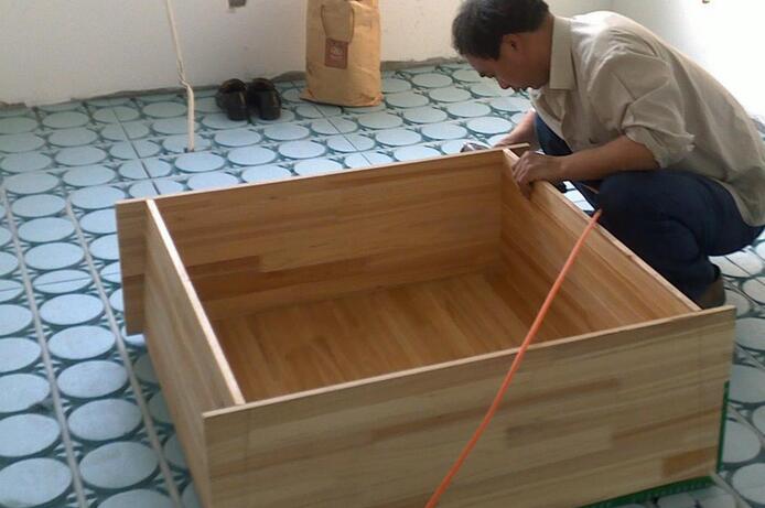 地台榻榻米制作全过程