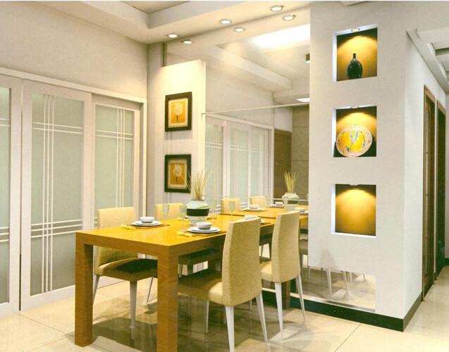 客餐厅颜色搭配客厅餐厅瓷砖颜色搭配图片11
