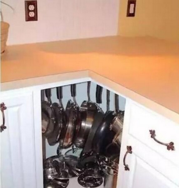 厨房锅具收纳妙招