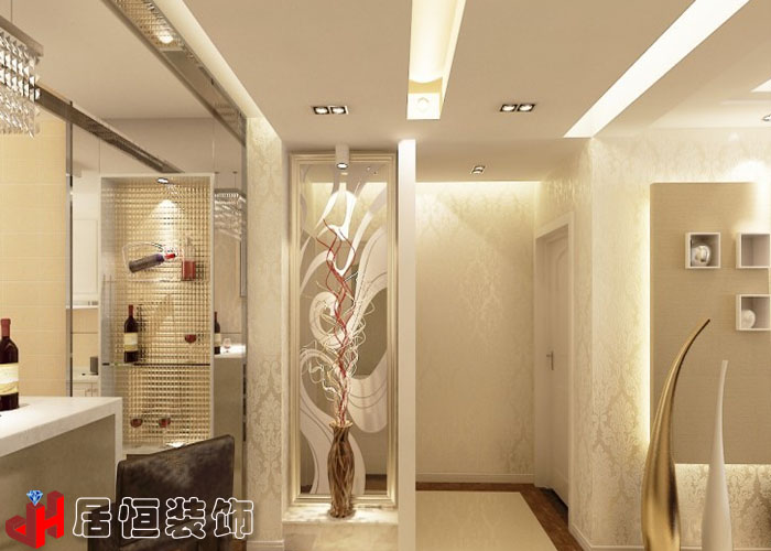 一,如果在玄关处需要安房镜子的话,不能对着大门,会使从大门进来