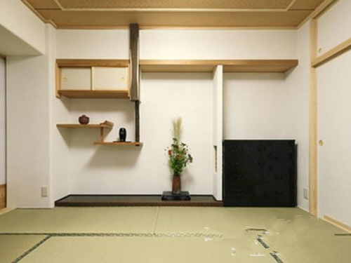 简约的日式风 榻榻米床装修效果图