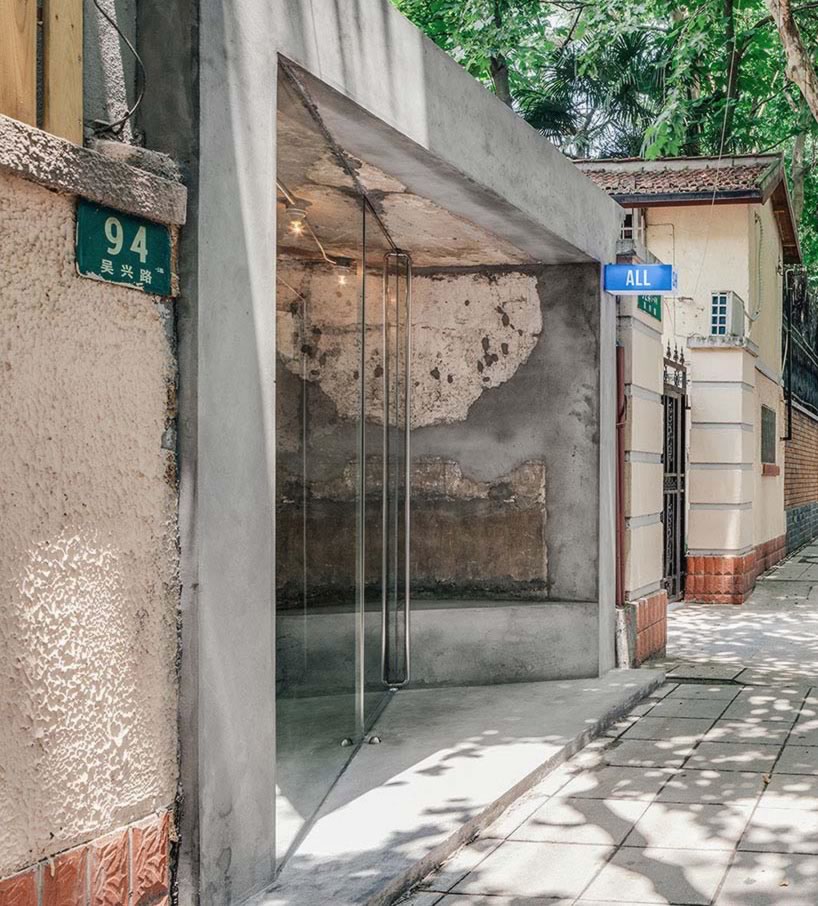 上海弄堂中极简的aii sh商店装修设计