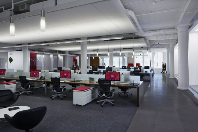 　Infor纽约总部办公空间设计效果图