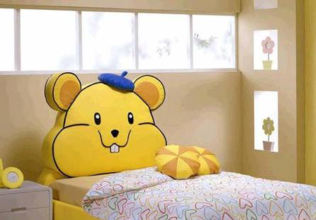儿童房单人床设计搭配