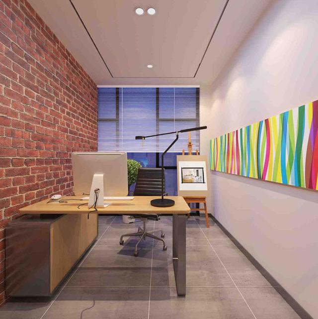 220平方小型创意办公室装修效果图 满足用户所有需求