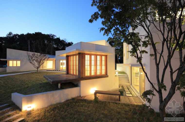 韩国别墅设计案例 Jindo Park教授设计别墅-装