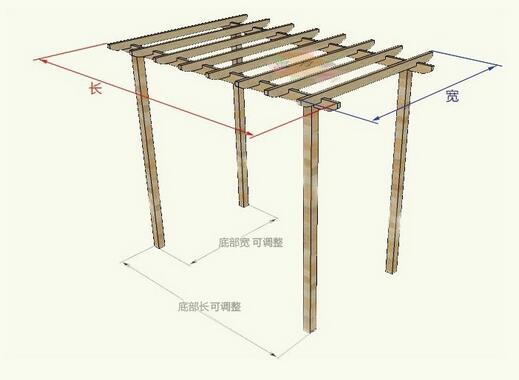 小型阳台葡萄架搭建设计方法