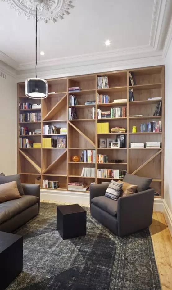 看完别人家的书房装修 你会发现你家只是书架