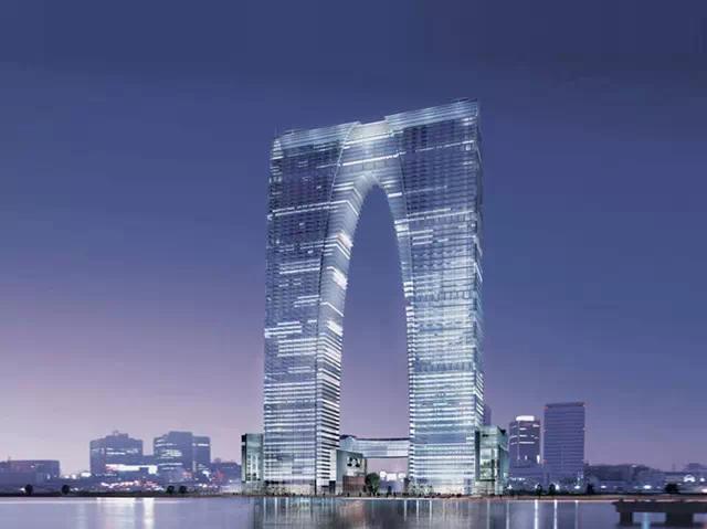 苏州东方之门--有了秋裤楼,大裤衩终于不寂寞了.