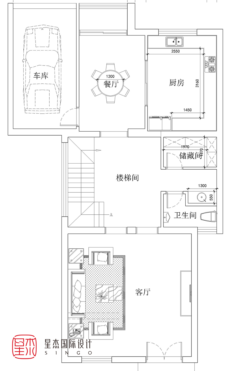 300㎡法式风格鼎园美墅,奢华有度,浪漫的高品质生活