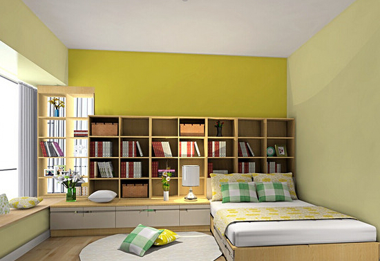 16平方米卧室装修设计效果图案例