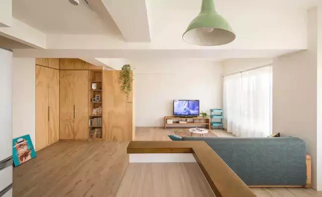 简约清新日式原木风家居 淡雅舒适的生活住宅