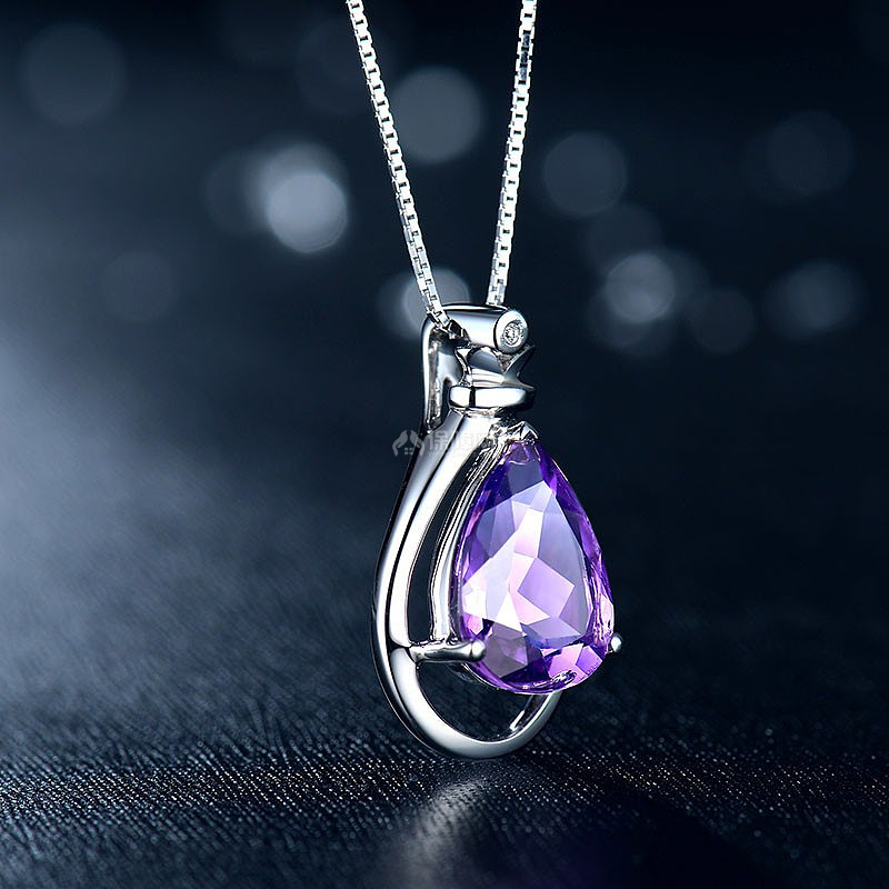【图】紫水晶项链寓意是什么 紫水晶项链一般