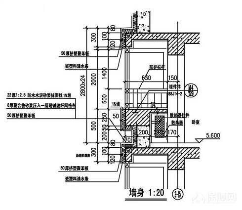 卧室飘窗土建装修设计方案方法