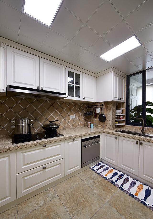 厨房样板间效果图 充满生机活力的厨房设计