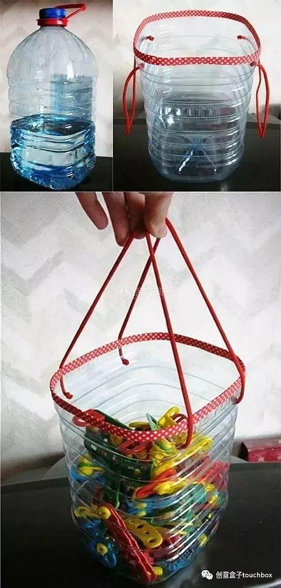 家居DIY：礦泉水瓶變收納神器
