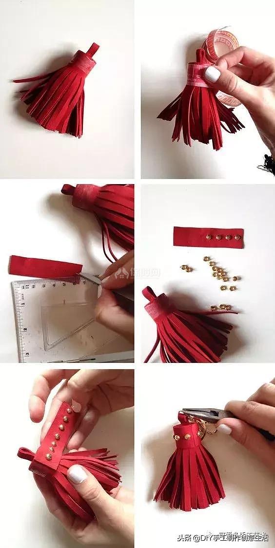 家居DIY：舊皮包做家居掛飾品