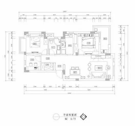 90平米三室一厅样板房 质感设计舒适想不爱上都难