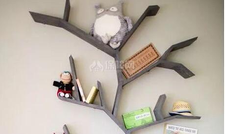 手工自制創(chuàng)意小書(shū)架 成品驚艷鄉(xiāng)村十里看的好羨慕