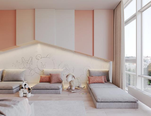 漂亮的粉色家居装修 色彩搭配其实很简单