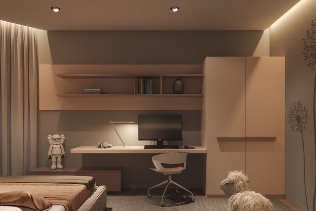 将绿植与自然材料搬进公寓，打造精致和大气的极简主义室内空间