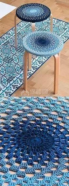鉤針編織坐墊教程 不善手工的你也會弄!