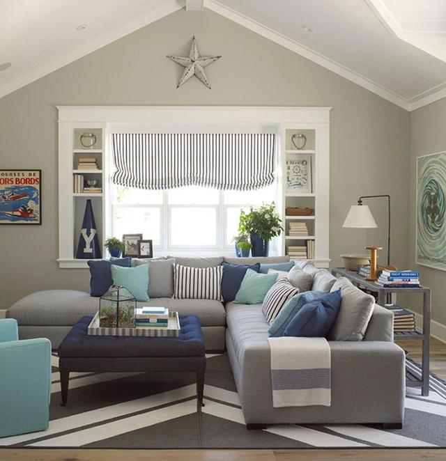 沙发别再靠墙摆放了，过时，这7种客厅沙发摆放方式新颖又省空间