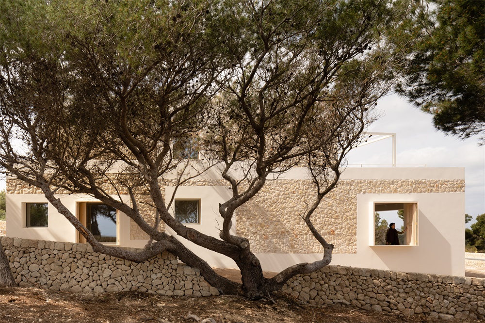 西班牙米诺卡海岛别墅设计