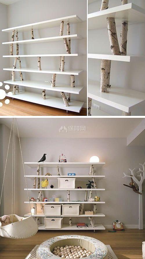 用樹枝做的家具 比市面上賣的家具還講究!