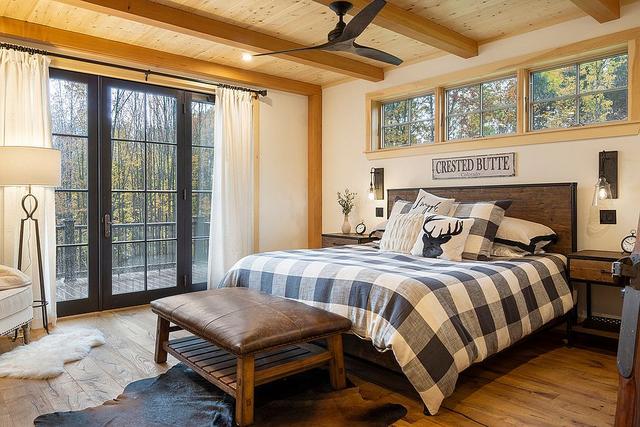 乡村风格的卧室 将现代与舒适相结合的理念 - 装修保障网