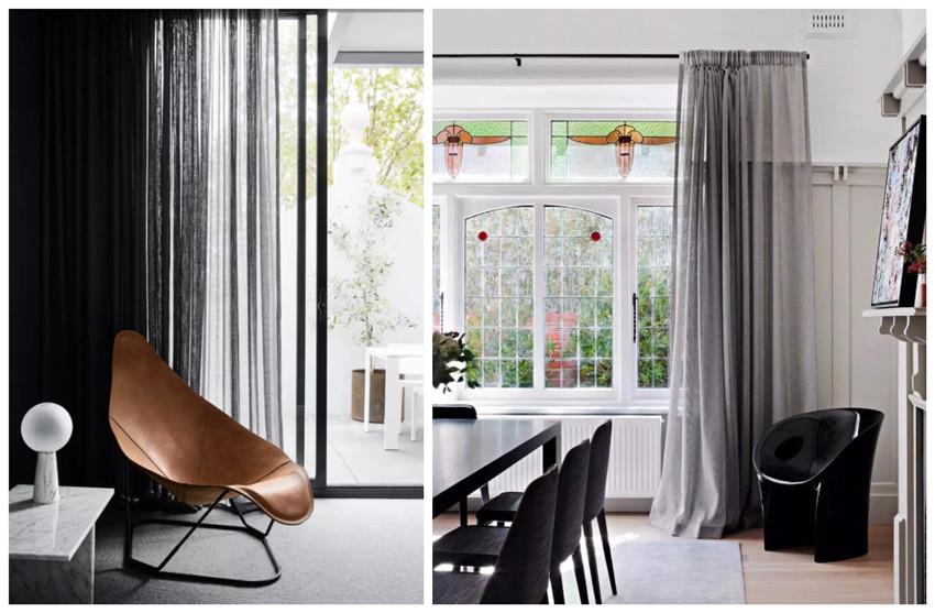 窗帘的选择方案 不止看颜值和功能还得考虑到风格搭配