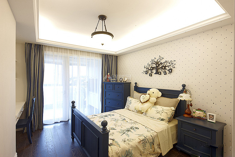 154平美式公寓 四室户精致美学 美式风格,公寓装