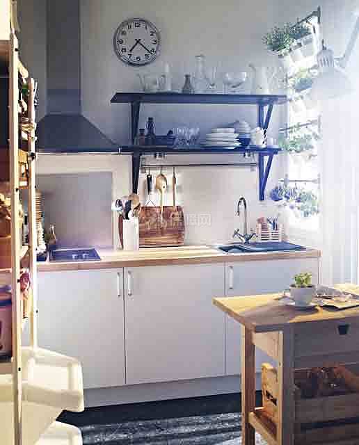 实用型小厨房设计 美味生活的起点 富裕型装修,简约