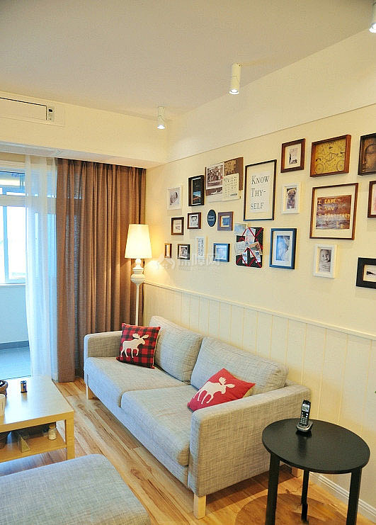 清新北欧风 宜家控打造二居室 50平米装修,二居室