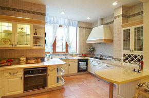 优雅欧式古典家居厨房效果图片