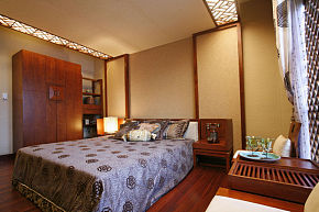 东南亚风格卧室设计效果图