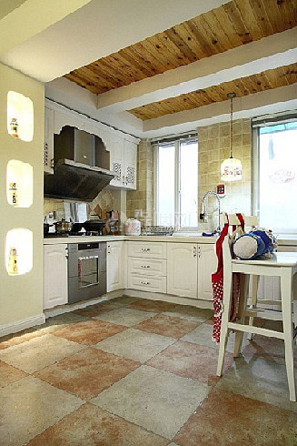 地中海风格家居4平米厨房设计
