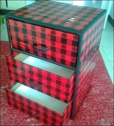 家居diy:废纸箱华丽变身为收纳柜 小编教你制作的步骤