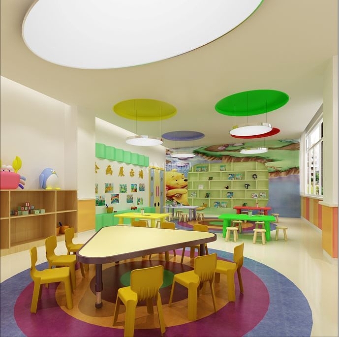 星光幼儿园教室装修设计效果图