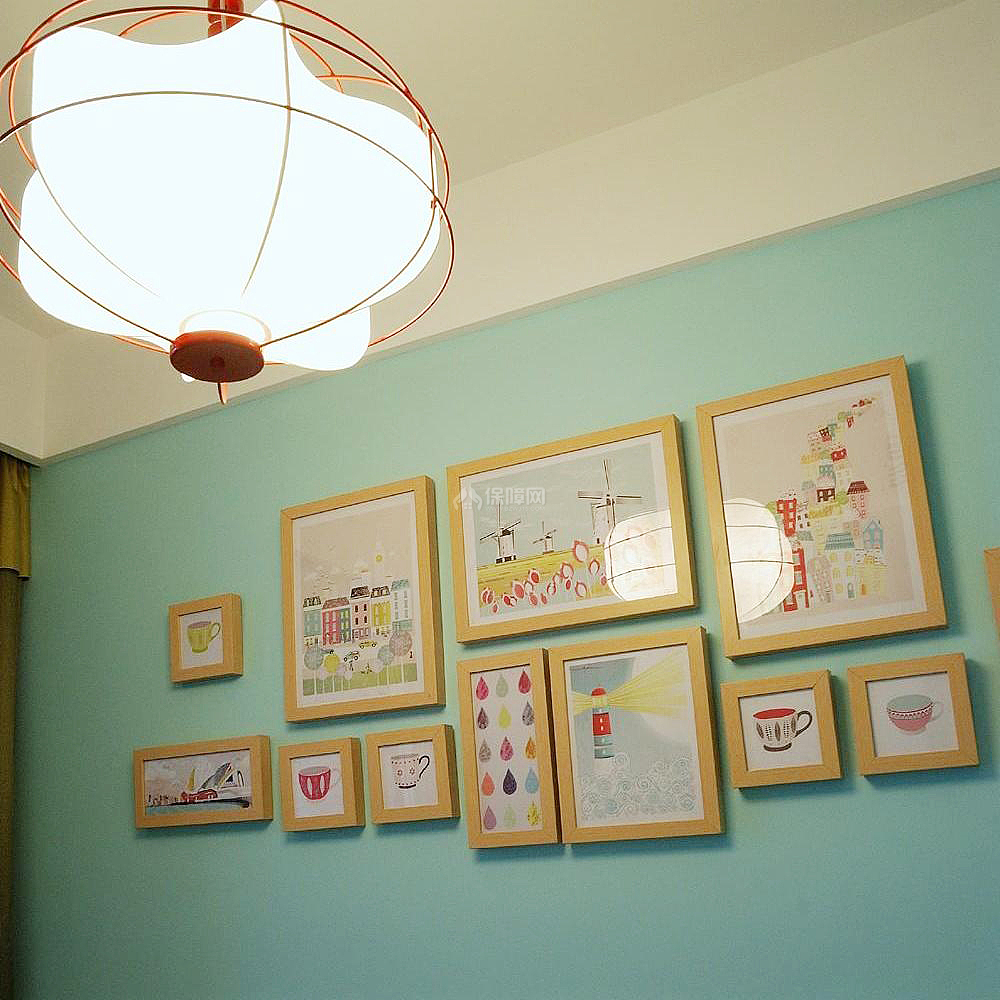 美式现代两居室儿童房装饰效果图
