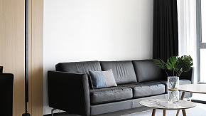 160平时尚现代三居客厅沙发效果图