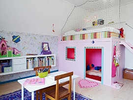 北欧创意风格儿童房设计