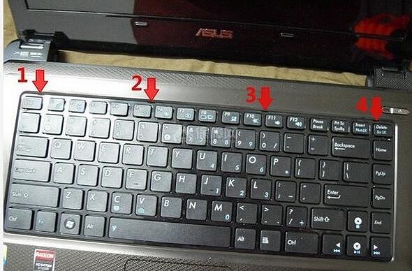 华硕笔记本键盘失灵锁定?华硕笔记本键盘怎么