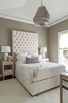 冷灰色海景私宅卧室装饰设计
