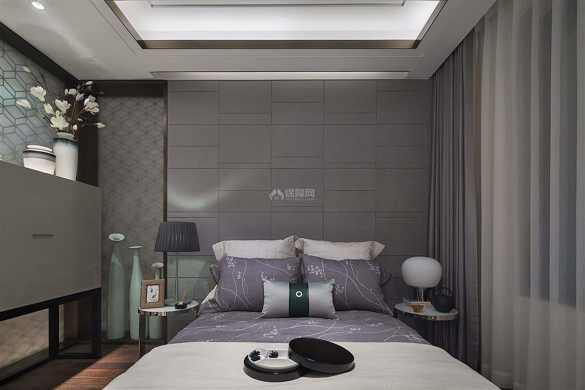 新中式风格设计卧室图