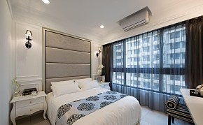 小户型简欧单身公寓卧室背景墙图 小户型简欧单身公寓卧室背景墙图