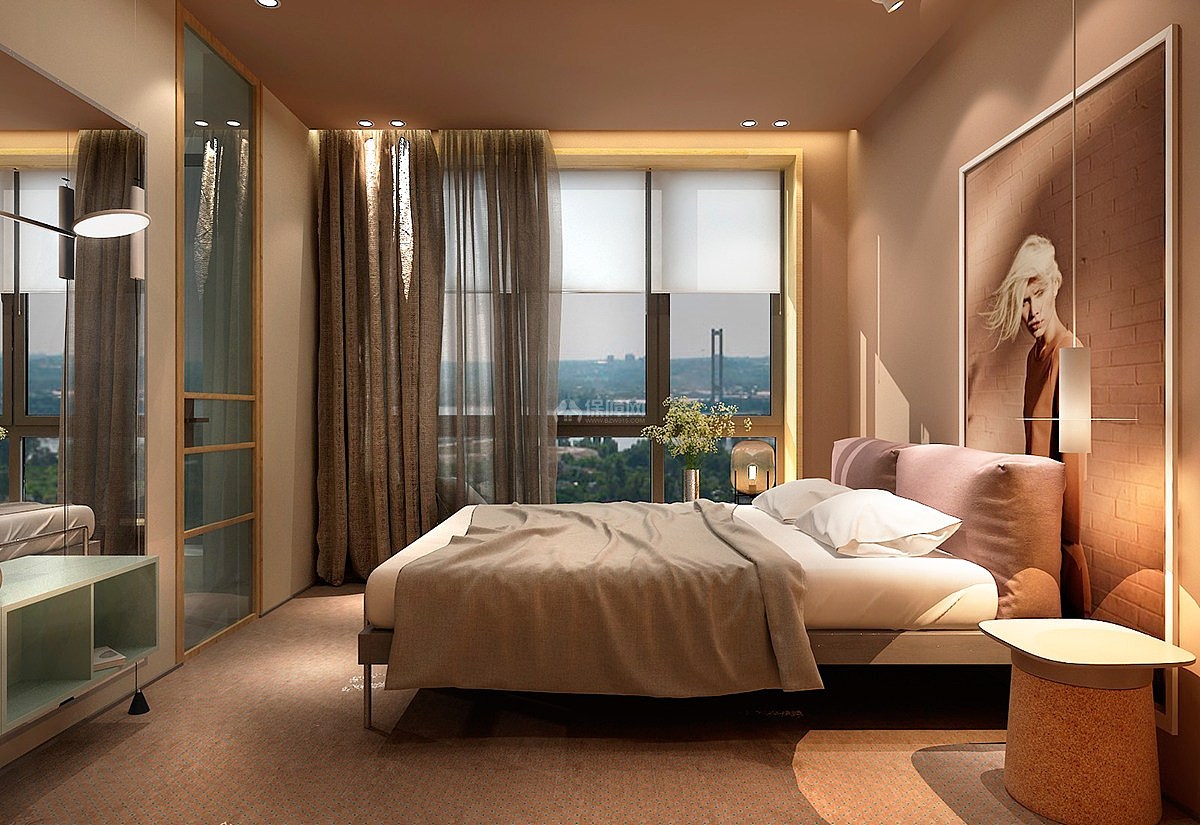 126平现代港式风格公寓客厅装修效果图2014图片_太平洋家居网图库