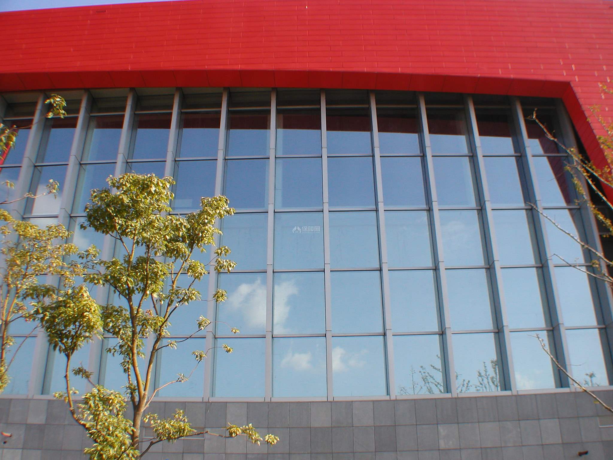 玻璃幕墙三维节点 带装饰线条 - 产品一类 - 产品中心 - 浙江高浦建设工程有限公司